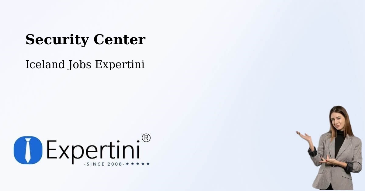 Security & Compliance – Ólafsvík - Iceland Jobs Expertini